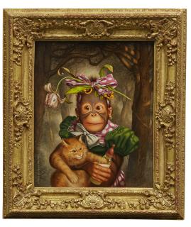 Donald Roller Wilson - Cookie Holding Judy