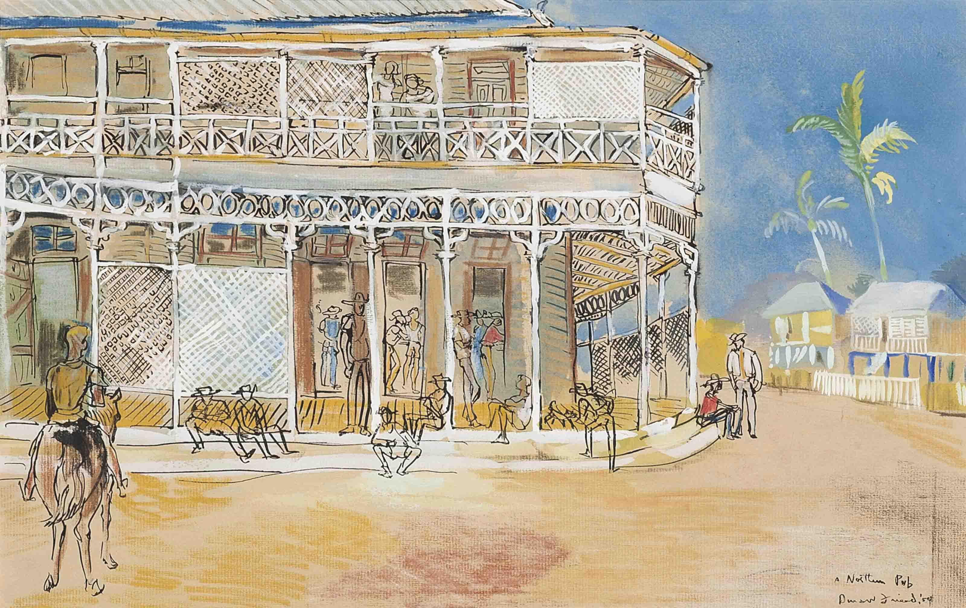 Donald Stuart Leslie Friend - A Northern Pub