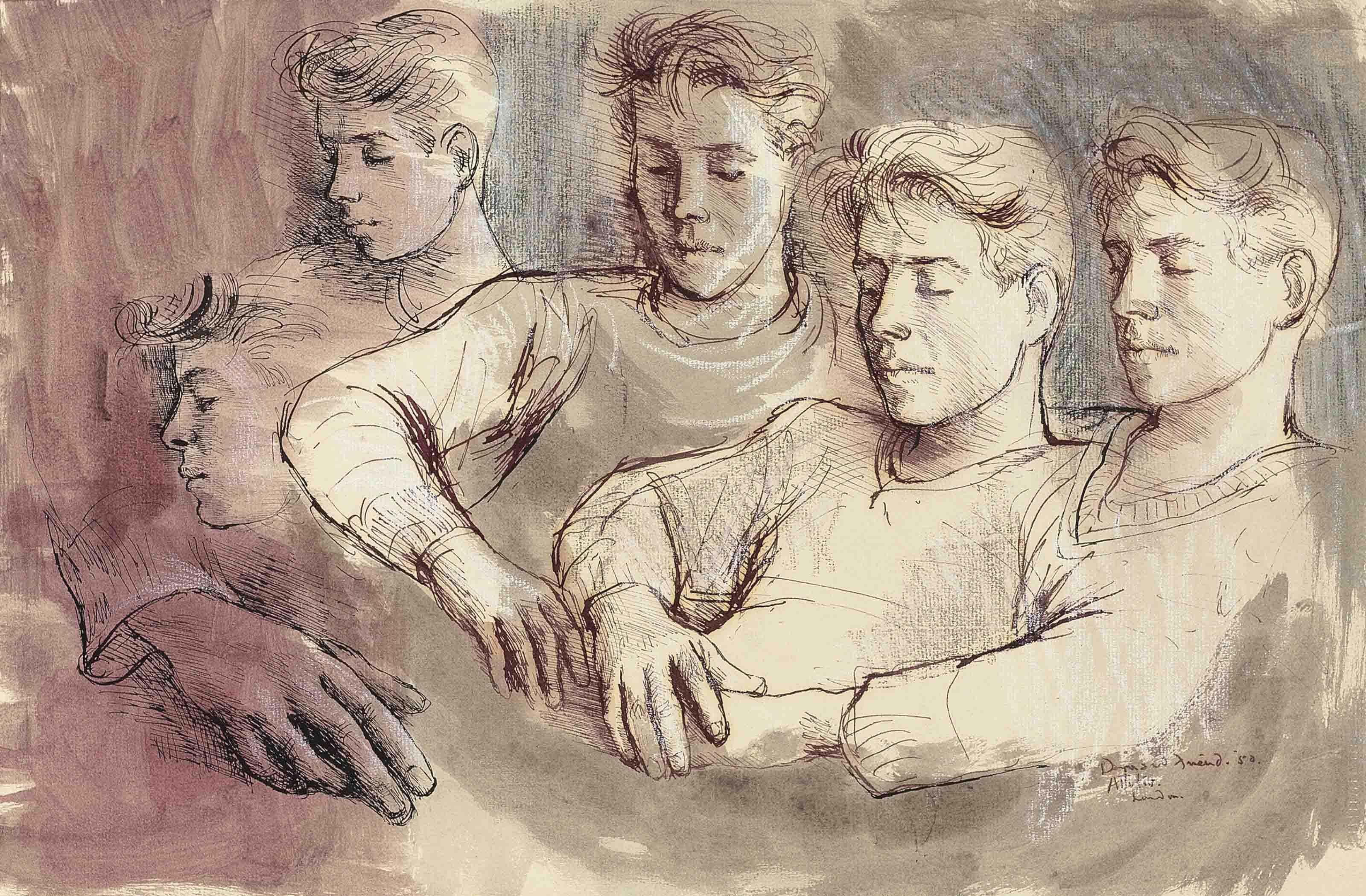 Donald Stuart Leslie Friend - Attilio