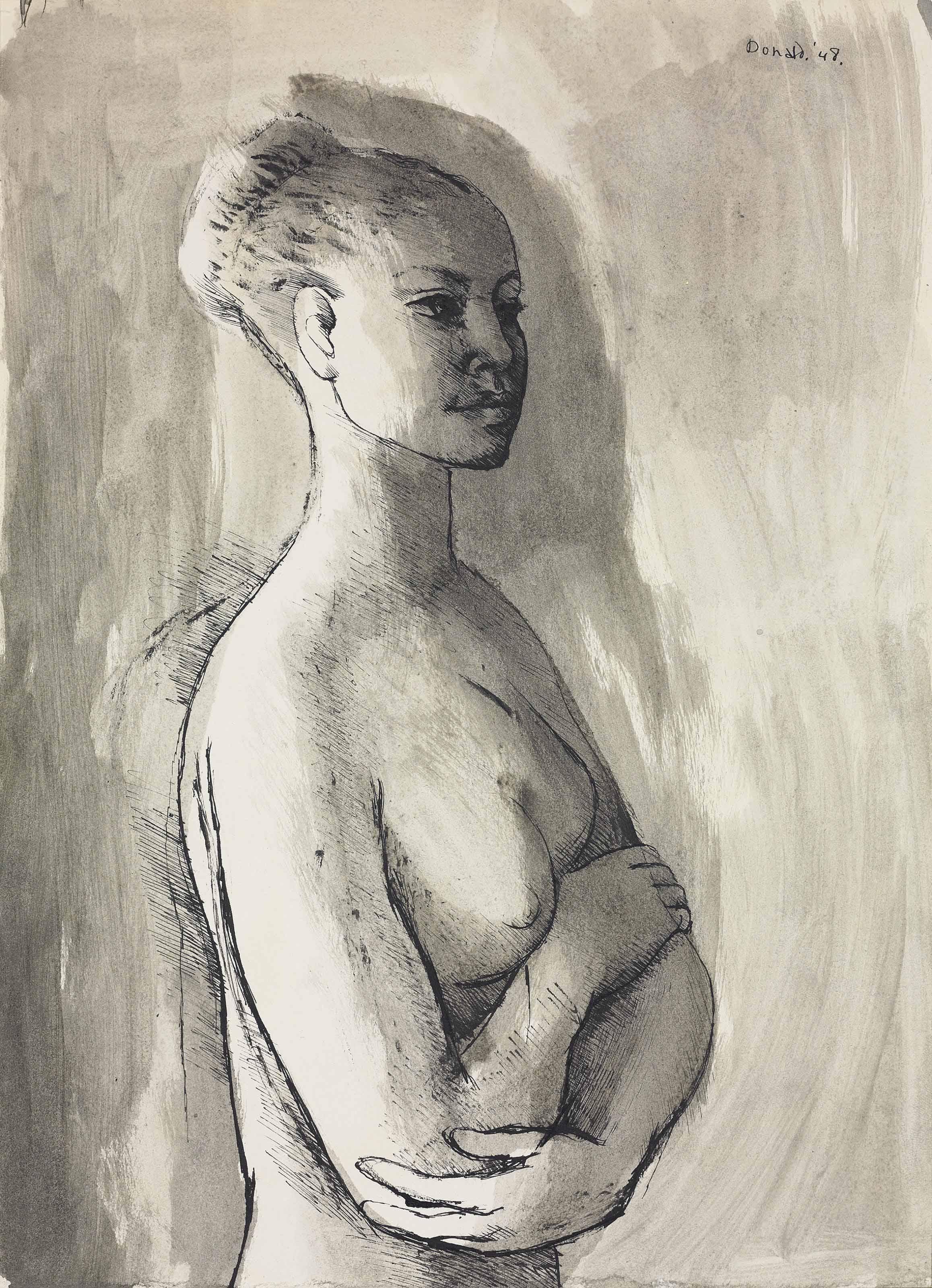 Donald Stuart Leslie Friend - Female Nude