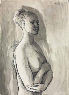 Donald Stuart Leslie Friend - Female Nude