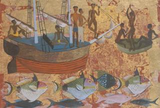 Donald Stuart Leslie Friend - The Fishermen