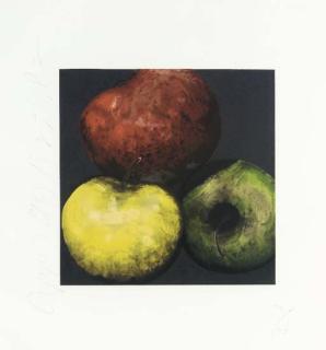 Donald Sultan - Apples; and Peppers