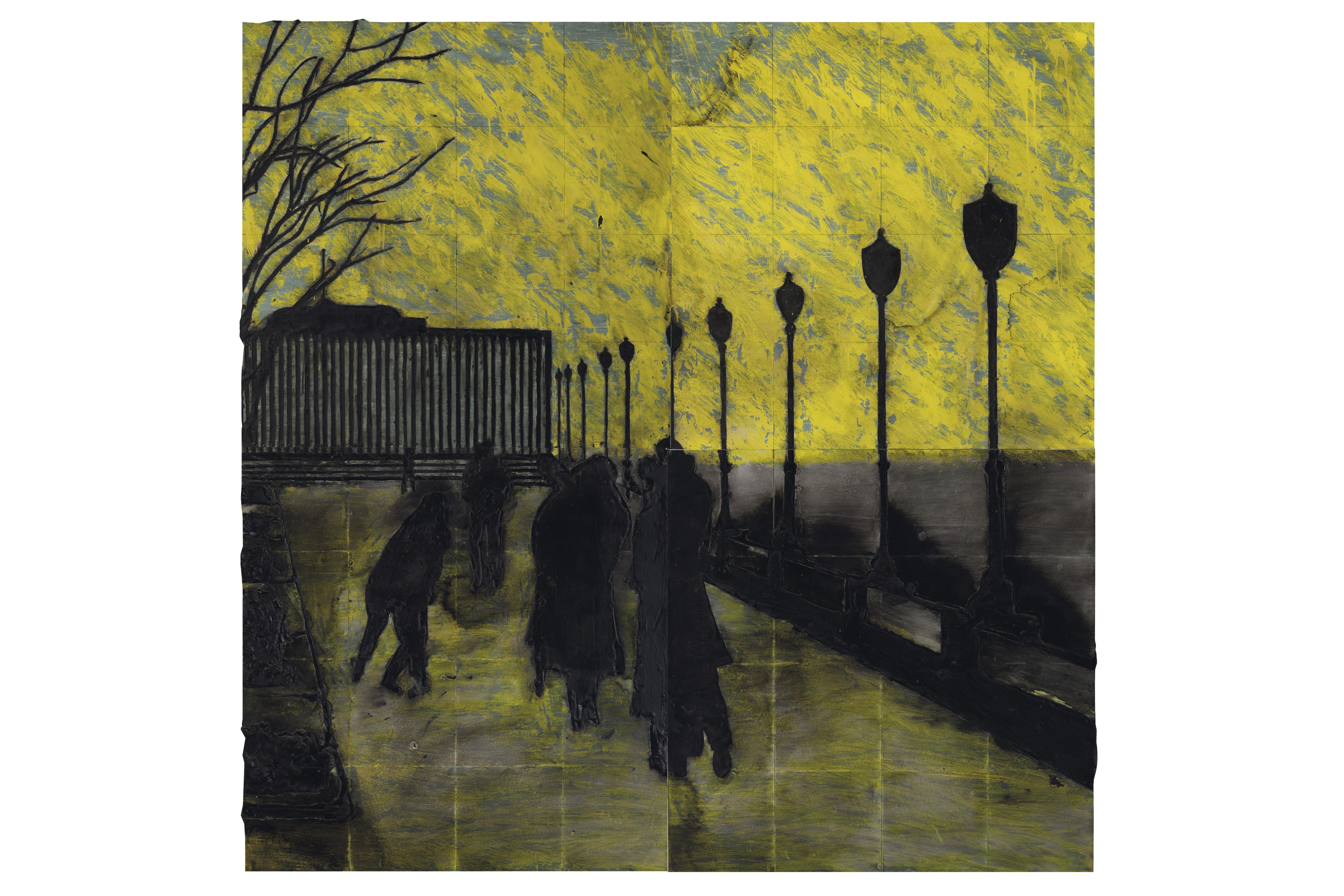 Donald Sultan - Battery May 5, 1986