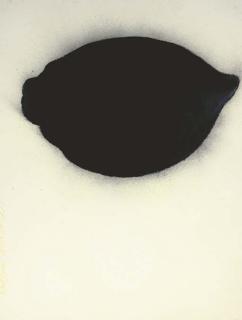 Donald Sultan - Black Lemon, August 24 1984