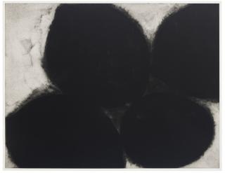 Donald Sultan - Black Lemons And Egg, April 14, 1987, From Lemons