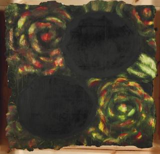 Donald Sultan - Eggs And Roses April 27 1999