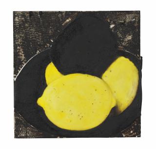 Donald Sultan - Four Lemons March 21 1985