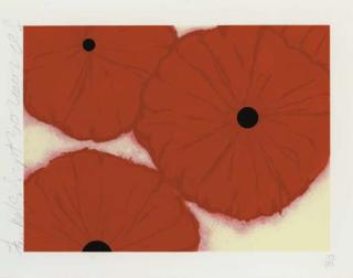 Donald Sultan - Four Reds, September 30, 2002