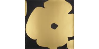 Donald Sultan - Gold Flowers