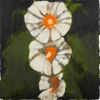 Donald Sultan - Hollyhocks December 10 1992