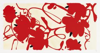 Donald Sultan - Lantern Flowers, Feb 18, 2012