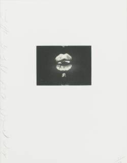 Donald Sultan - Lip Prints (Walker 52)