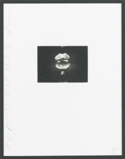 Donald Sultan - Lip Prints (Walker 52)