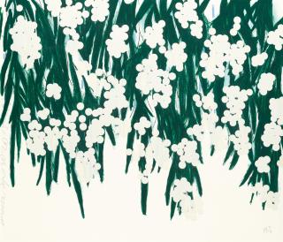 Donald Sultan - Mimosa, April 30