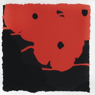 Donald Sultan - Poppies