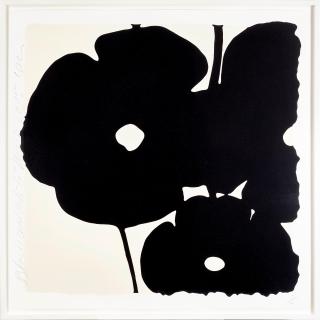 Donald Sultan - Reversal Poppies Portfolio 6 works