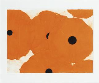 Donald Sultan - Six Oranges