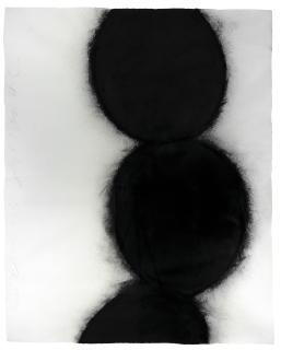 Donald Sultan - Three Black Eggs, July 1 1988