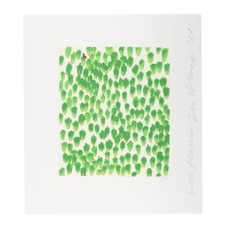 Donald Sultan - Wallflower 28; Wallflower 34, from Wallflowers (2 works)