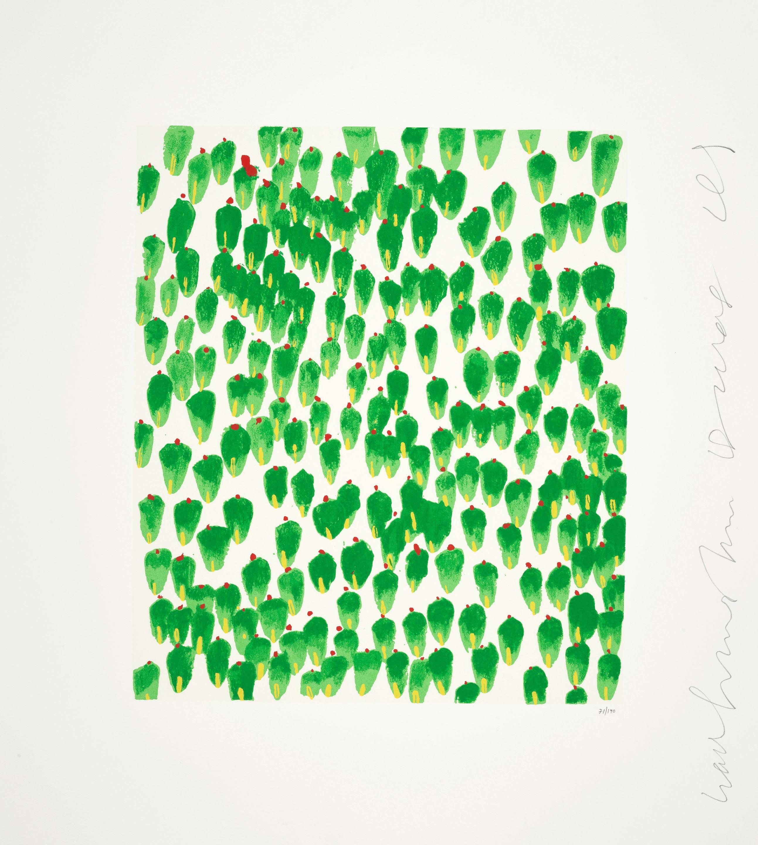 Donald Sultan - Wallflower 28