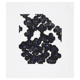 Donald Sultan - Wallflower 8; Wallflower 35, from the Wallflower Suite 2