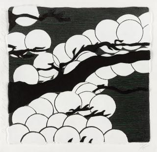 Donald Sultan - White Pines April 2009