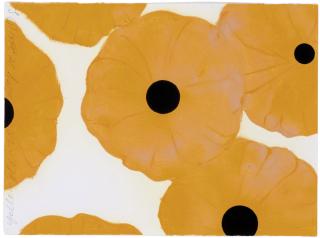 Donald Sultan - Yellow Flowers