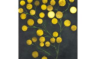 Donald Sultan - Yellow Peppers from the Fruits and Flowers III series