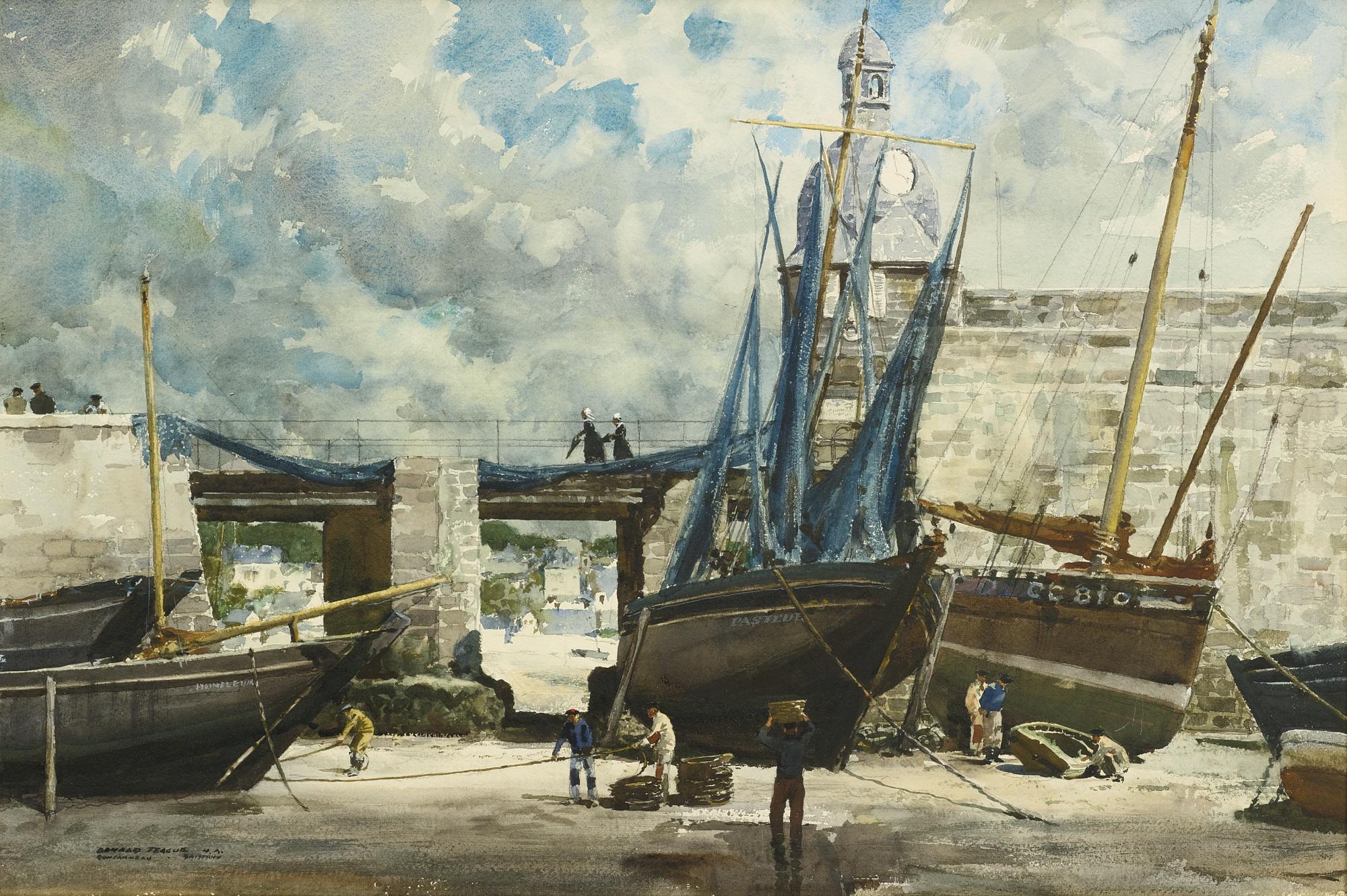 Donald Teague - Concarneau, Brittany