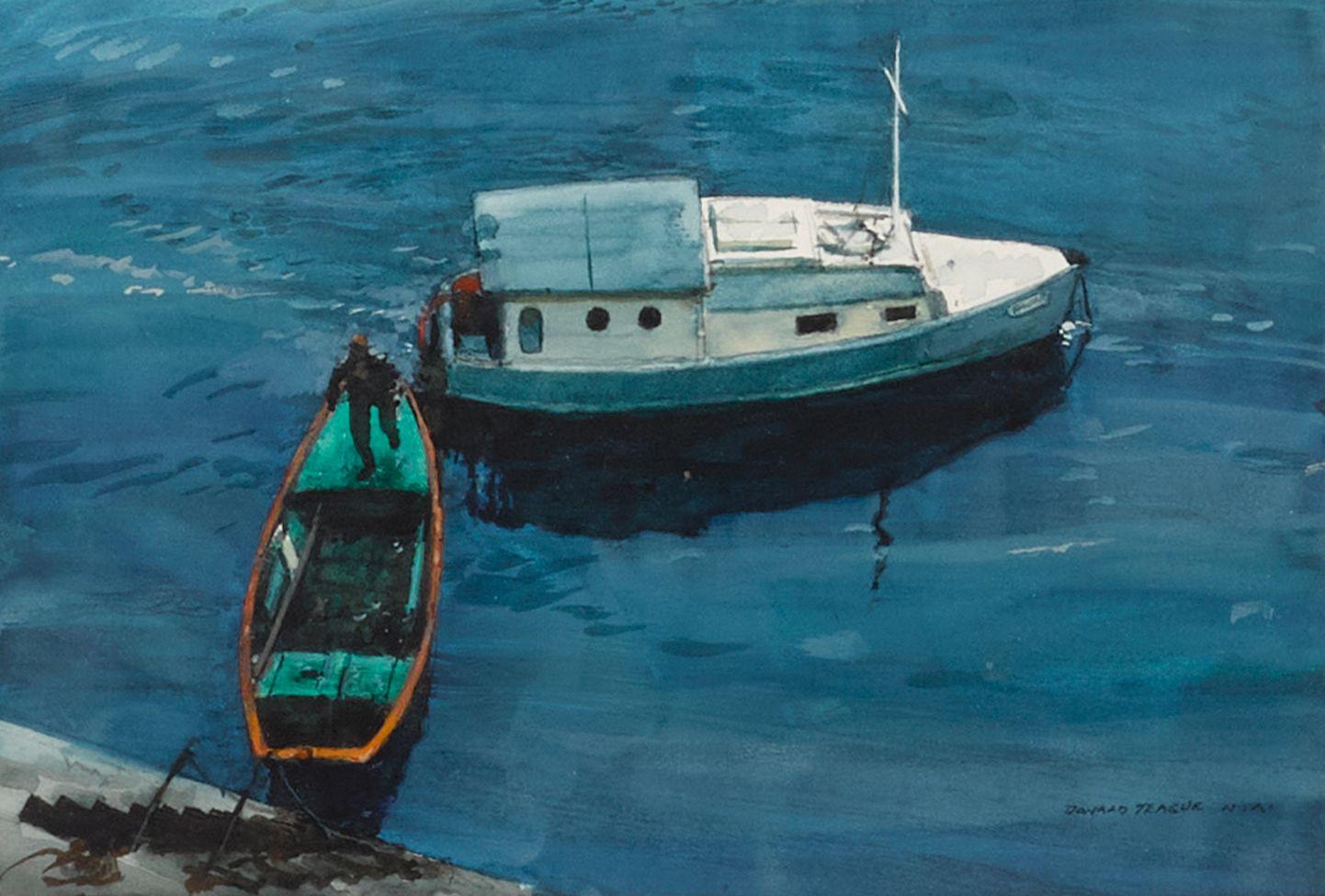 Donald Teague - Paris in Blue