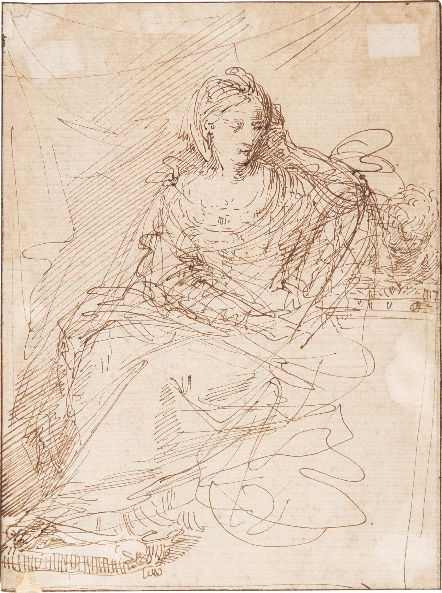 Donato Creti - A Mother and Child