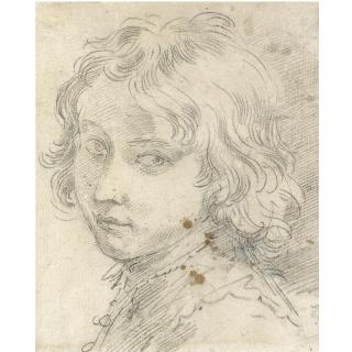 Donato Creti - Head Of A Young Boy