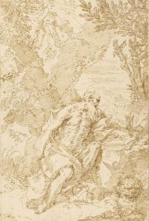 Donato Creti - Saint Jerome