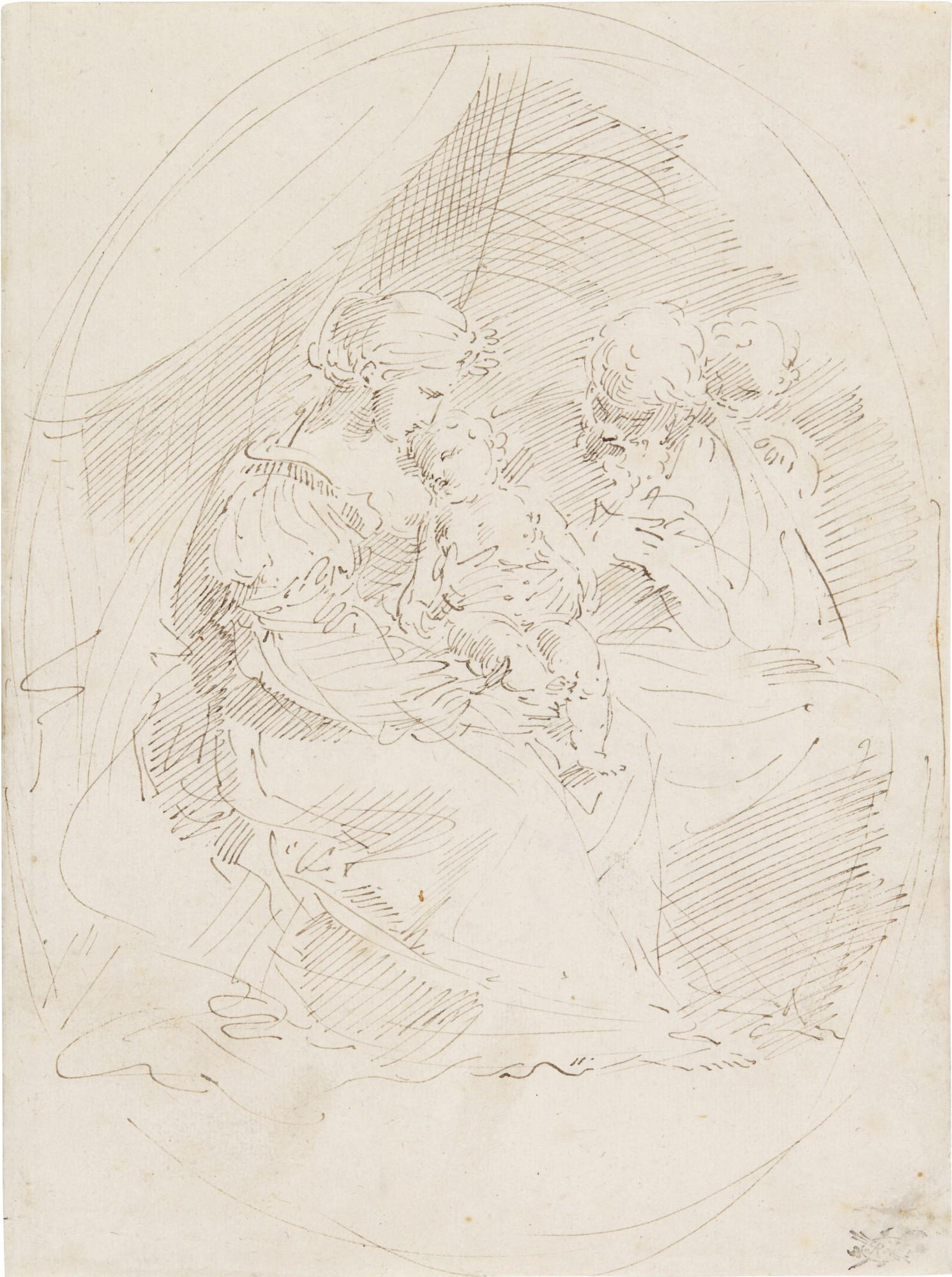 Donato Creti - The Holy Family