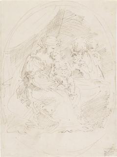 Donato Creti - The Holy Family