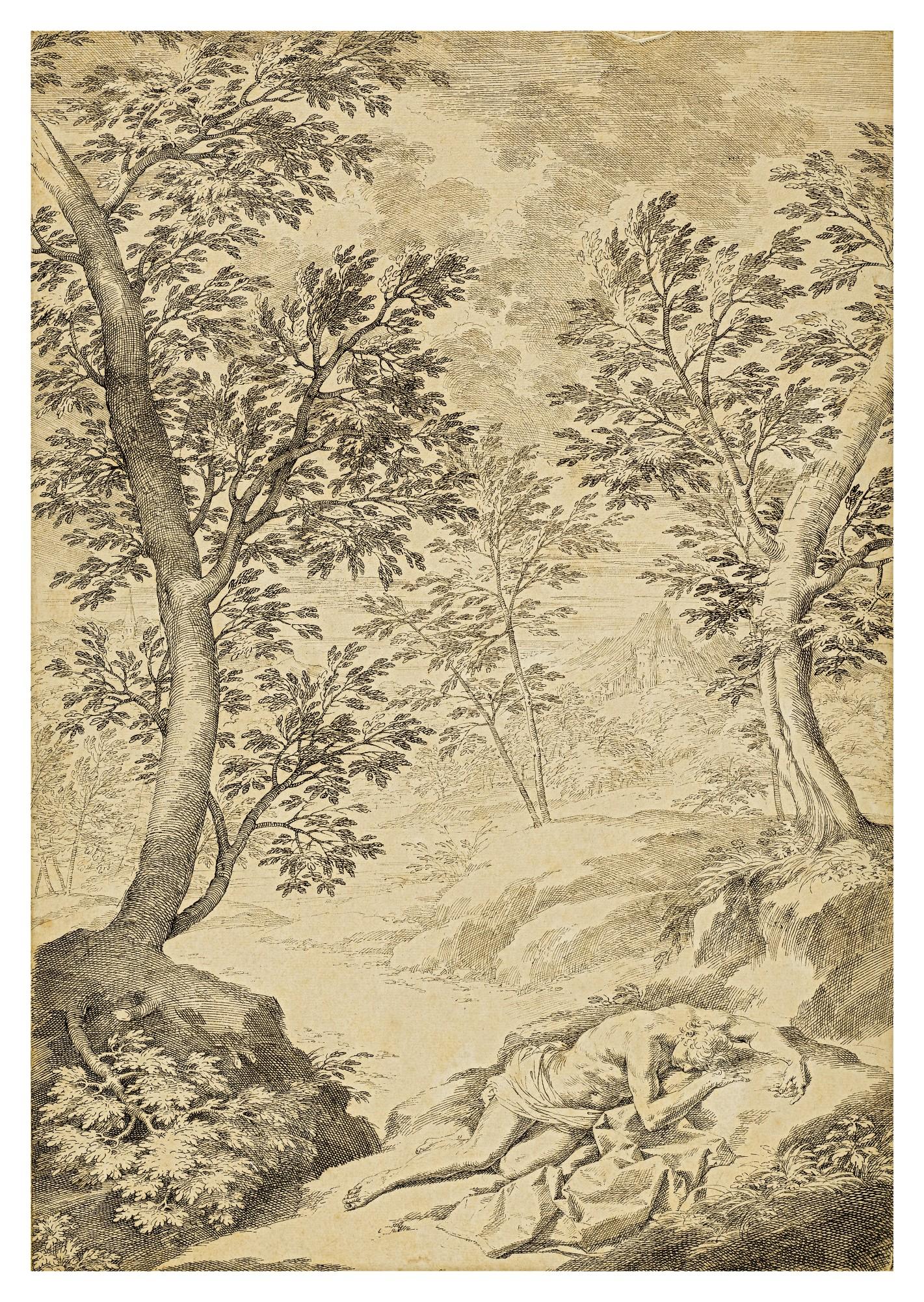 Donato Creti - The sleeping Endymion