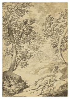 Donato Creti - The sleeping Endymion