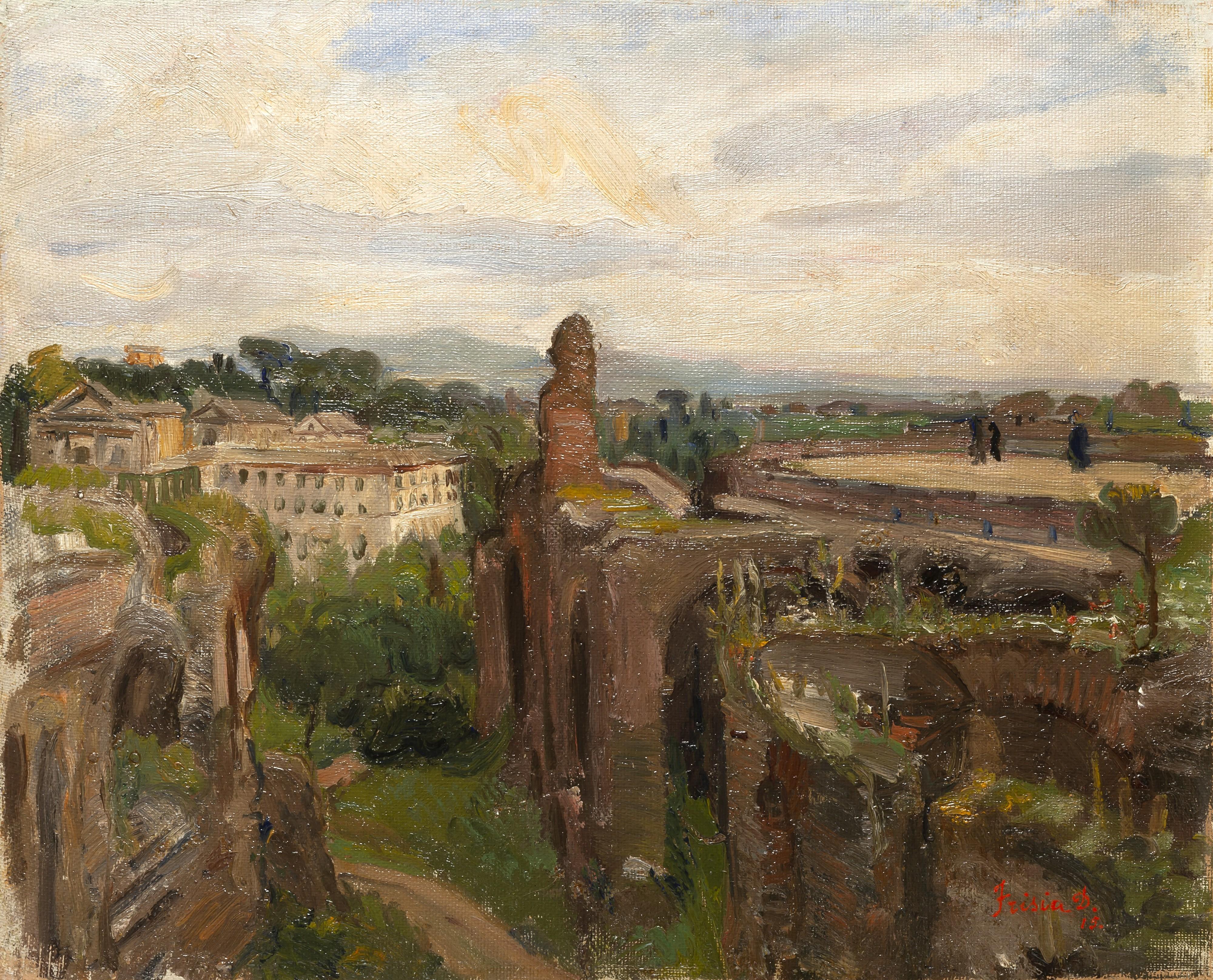 Donato Frisia - Scorcio romano