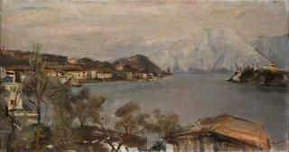 Donato Frisia - Veduta lacustre