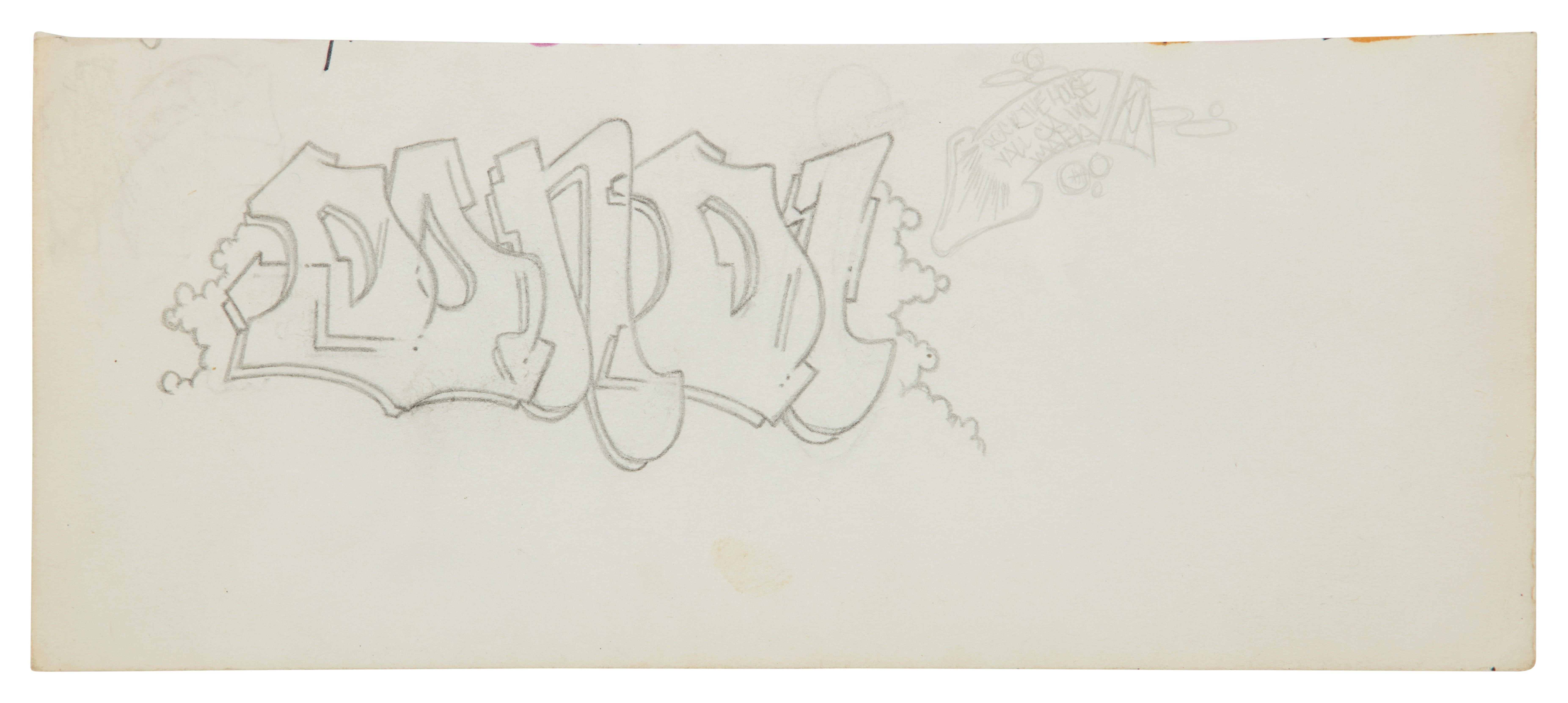 Dondi - Untitled (Original Sketch for Subway)
