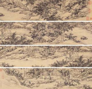 Dong Bangda - Bamboo Grove In Light Drizzle