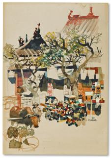 Dong Kingman - Cover Of Reporter Magazine