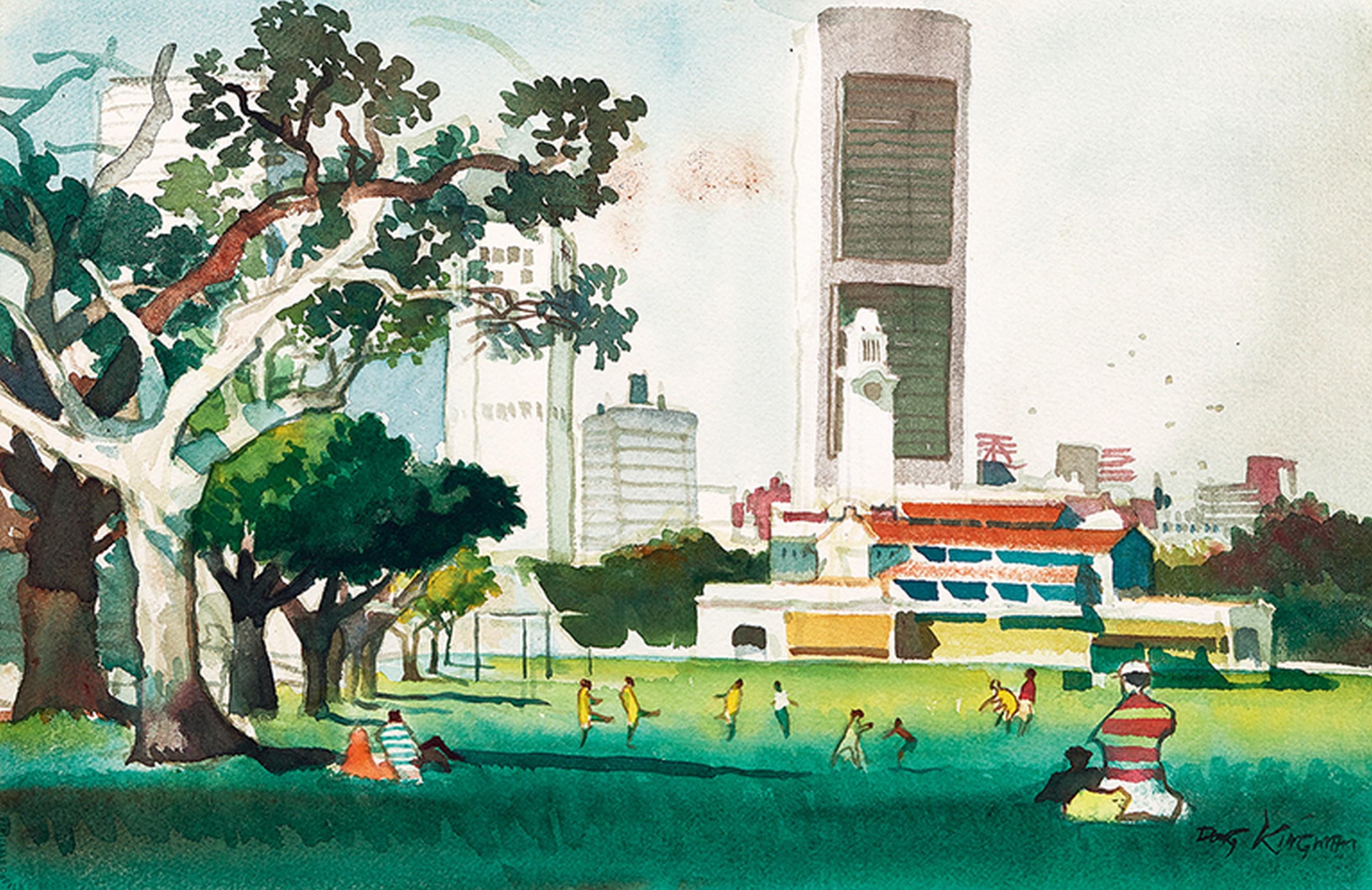 Dong Kingman - Football Field