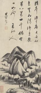 Dong Qichang - Mountains and Streams