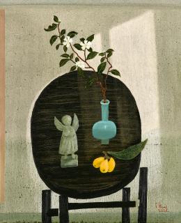 Dong Shaw-Hwei - Camellia - Little Angel(Painted in 2023)