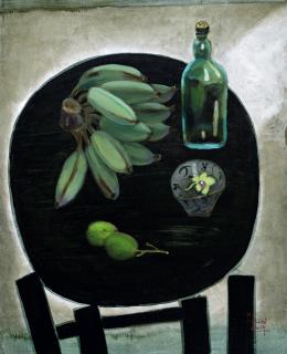 Dong Shaw-Hwei - Plantain From The Harvest(Painted In 2017)