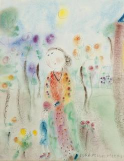 Dora Holzhandler - Cabaret dancer; and The rose garden