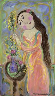 Dora Holzhandler - Flower arranging