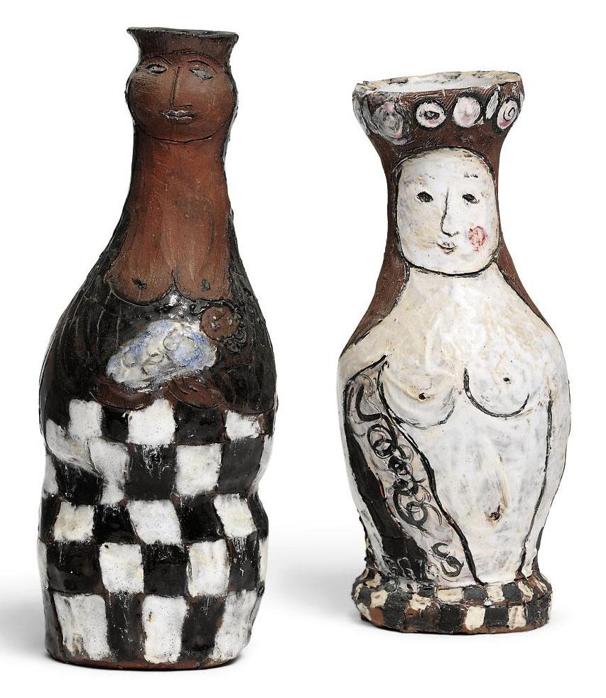 Dora Holzhandler - Mother and child; and Female nude